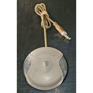 Vintage Apple USB Hockeypuck Mouse, Gray M4848